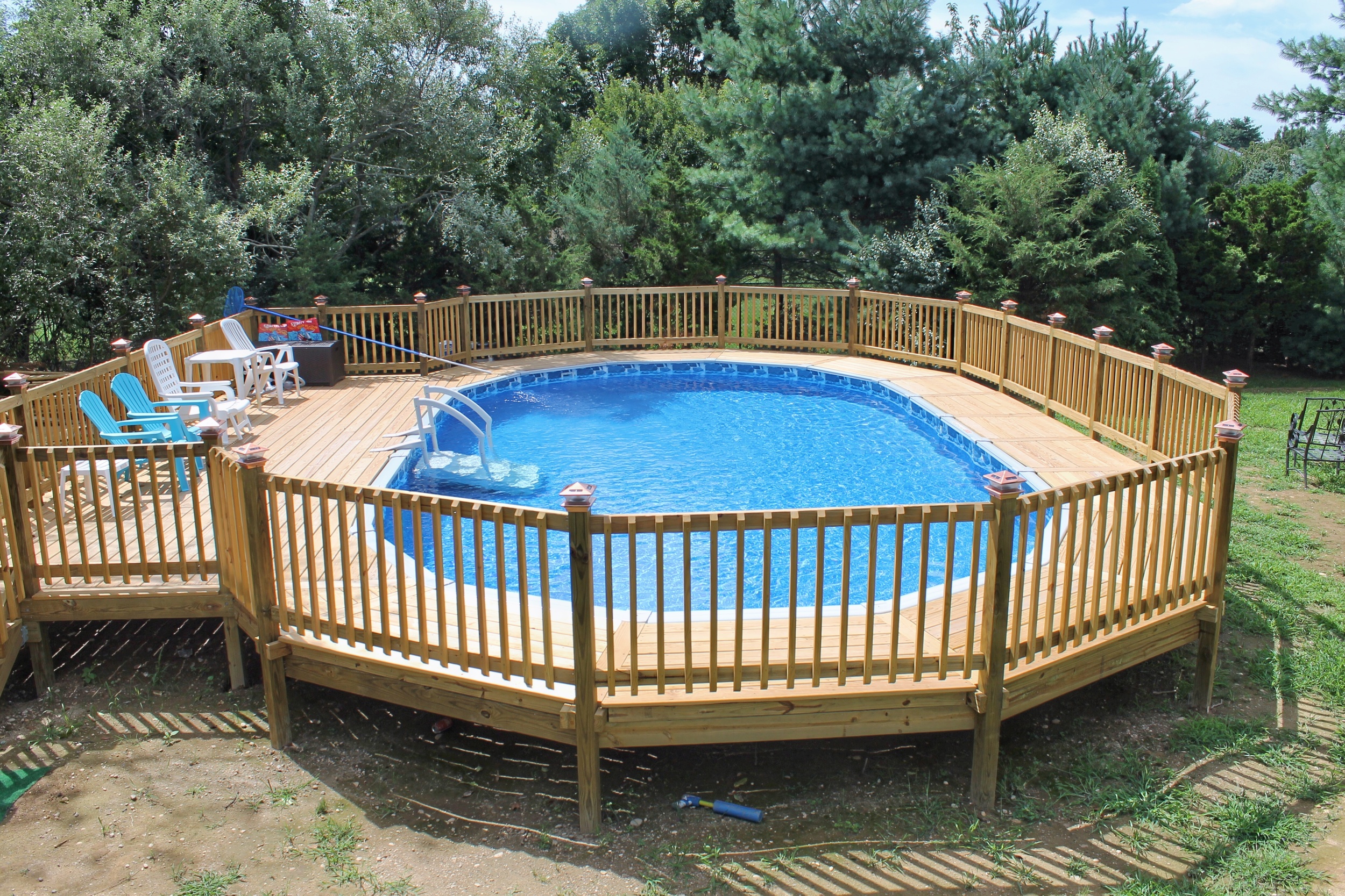 backyard above ground pools