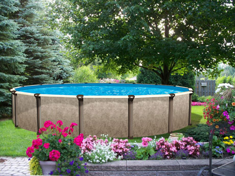 Above Ground Pools Blue Water Spas, Above Ground Pools That Stay Up Year Round