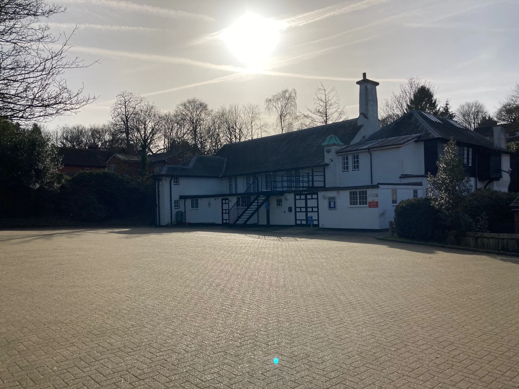 Hall from the Car Park