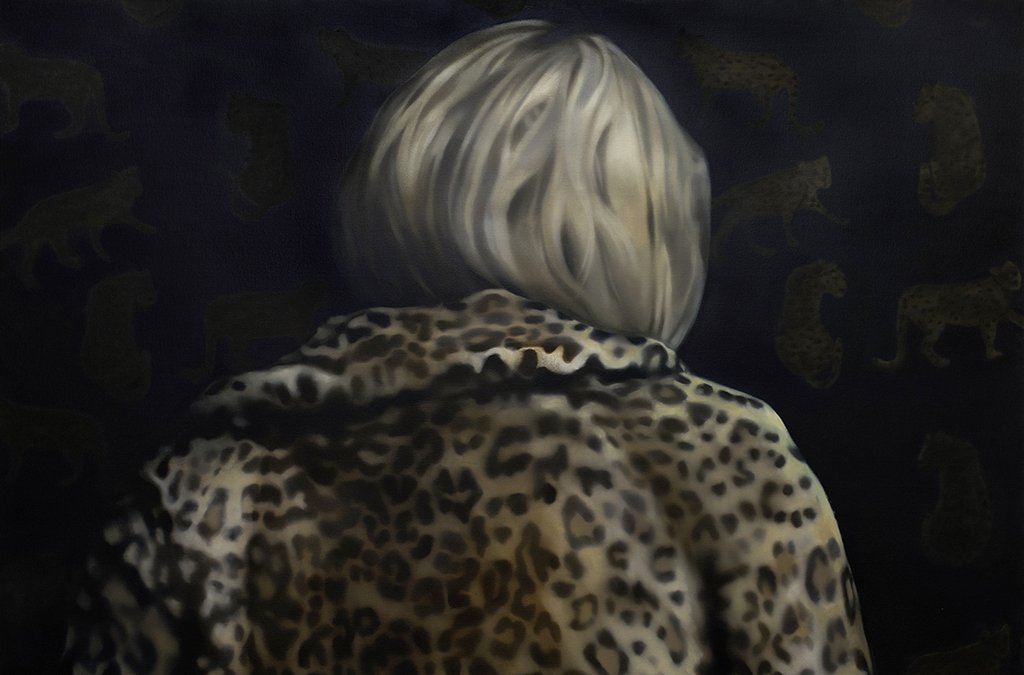 Don’t Turn Away, 38” x 58”, Oil on Canvas, 2022
