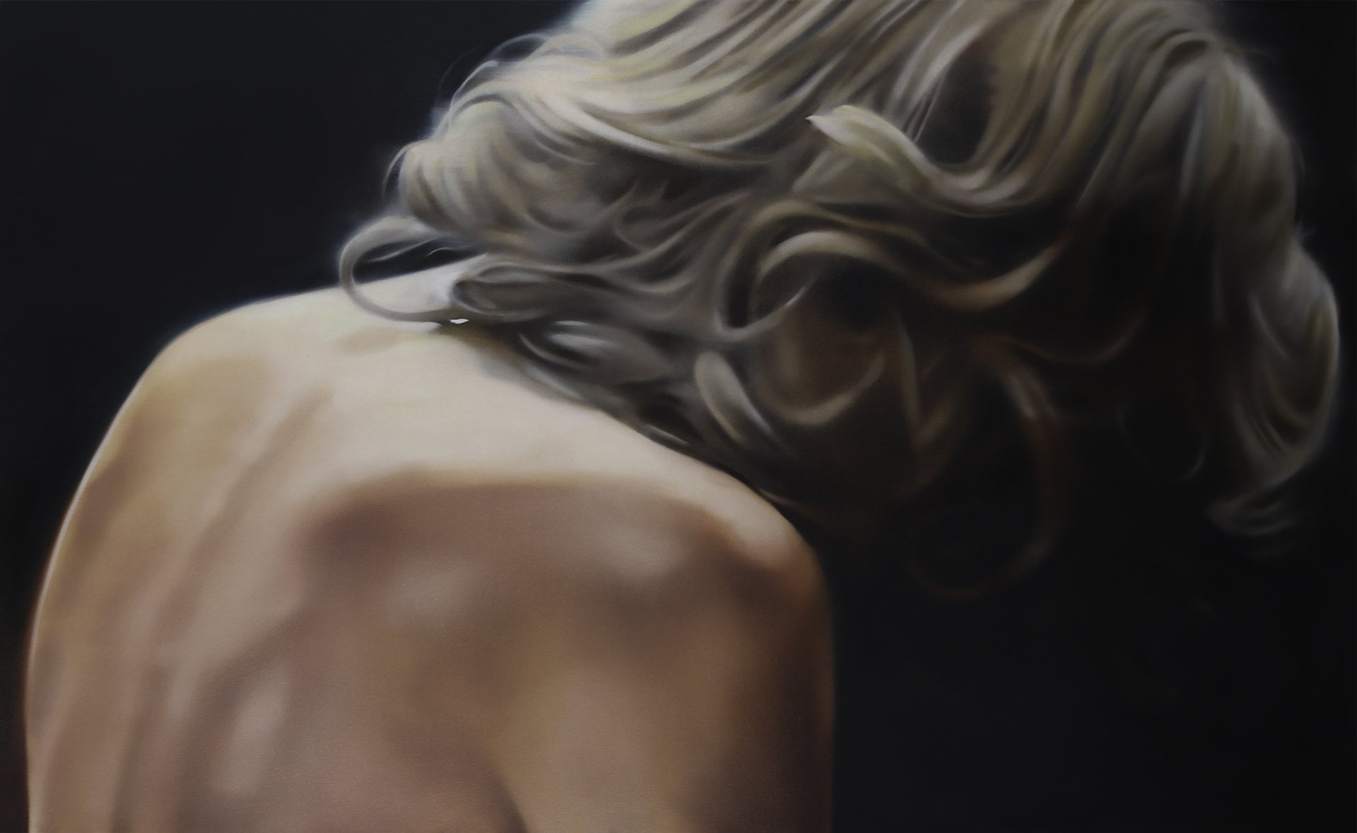 Another Boy in the Making, 36” x 60”, Oil on Canvas, 2023
