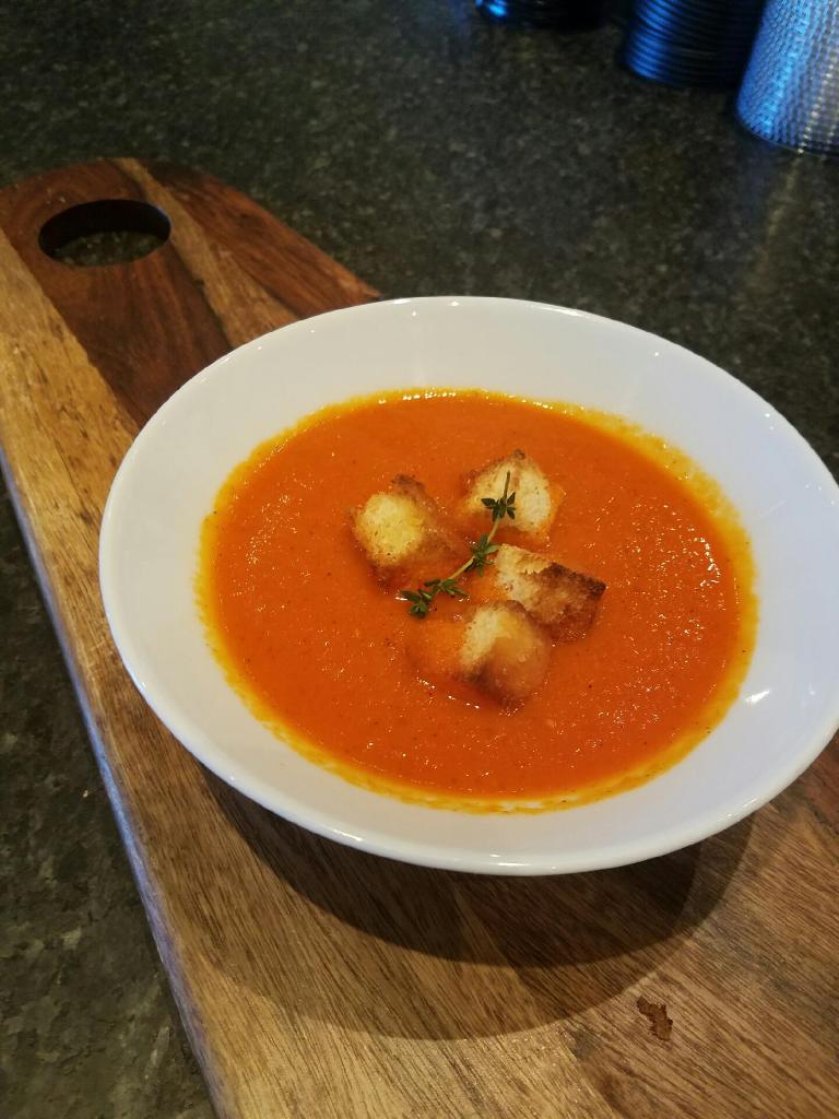 Copy of Roasted Red Pepper and Tomato Soup