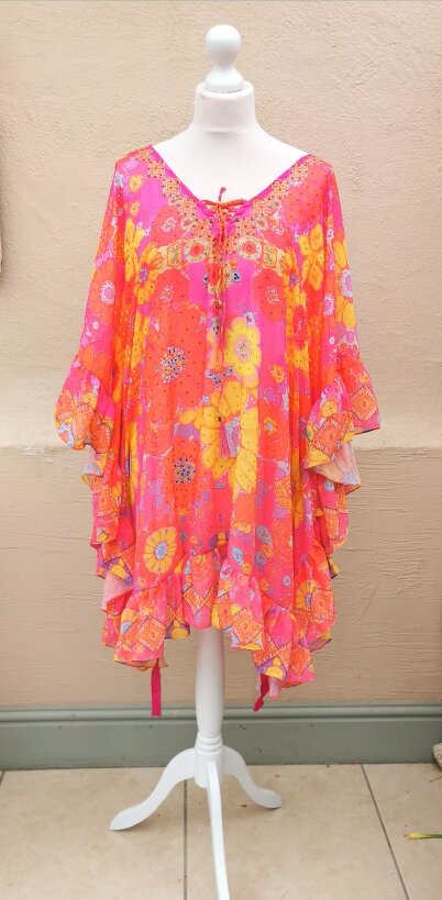 colorful kaftans