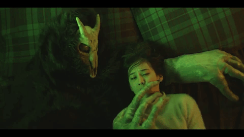 a gif from the video for "road head"