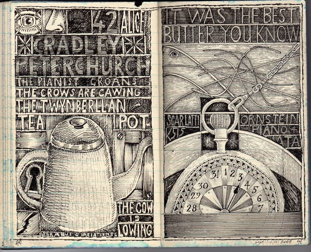 a sample from john vernon lord’s journal