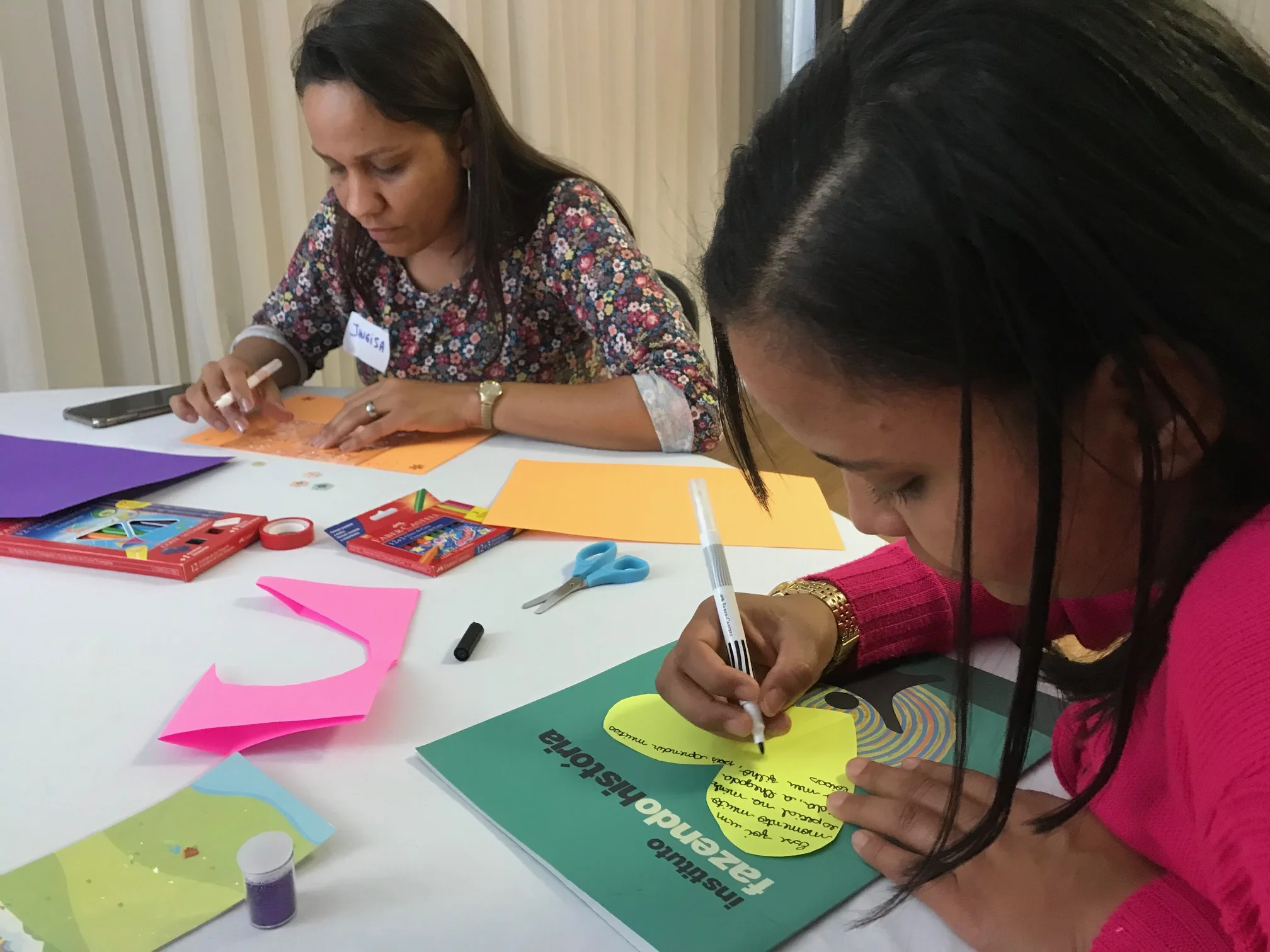 Voluntários participam da formação em Brasília