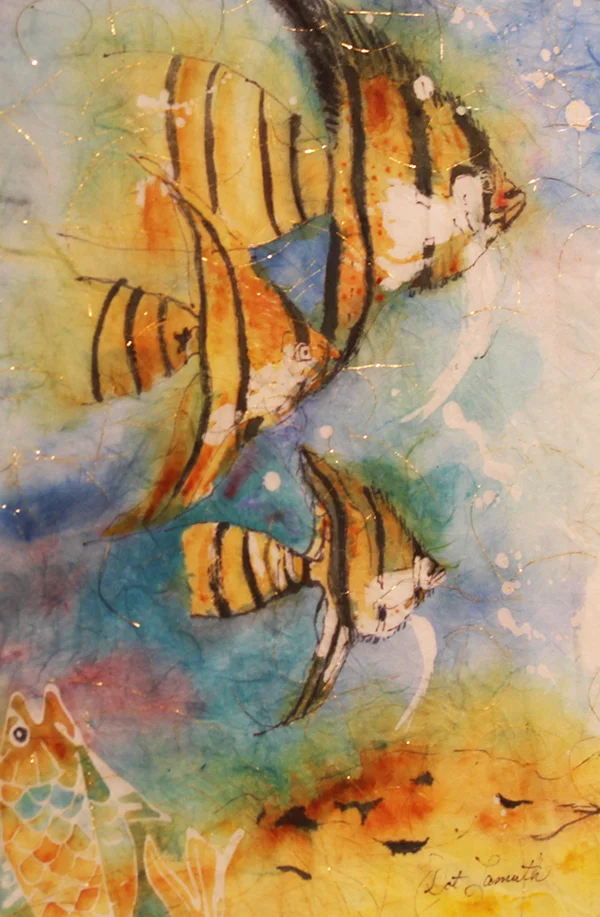 Golden Angel Fish By: Dorothy Lamuth
