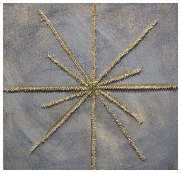 #artoftheday 
&ldquo;Christmas Star&rdquo; by Tamara DiBartola (Mixed Media, NFS)
Currently on view at the gallery