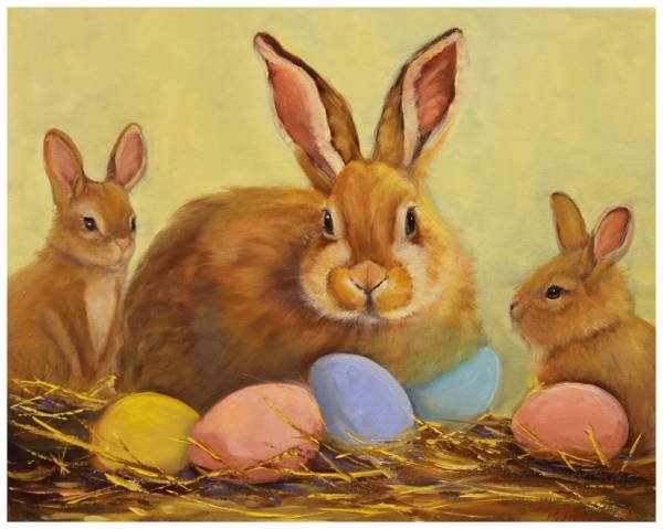 Easter Bunnies, Becky Mormack