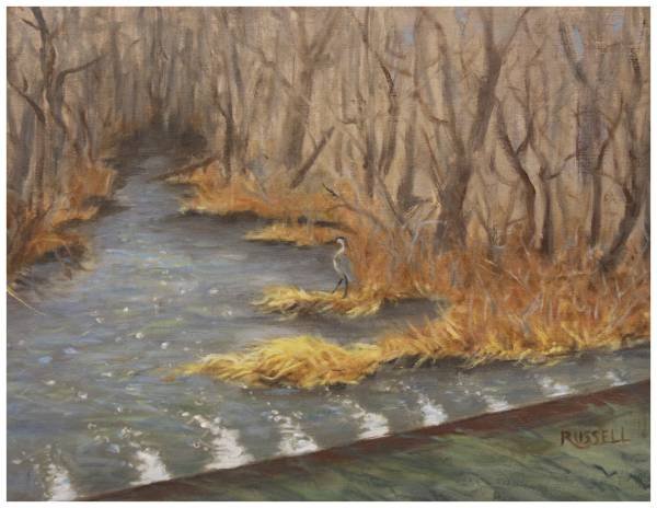 View From Mammoth Park Dam, Mary Ellen Russell