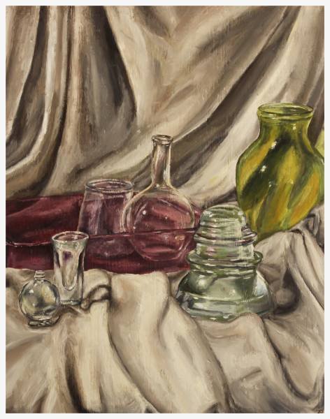"Glass Still Life" by Jay Grata