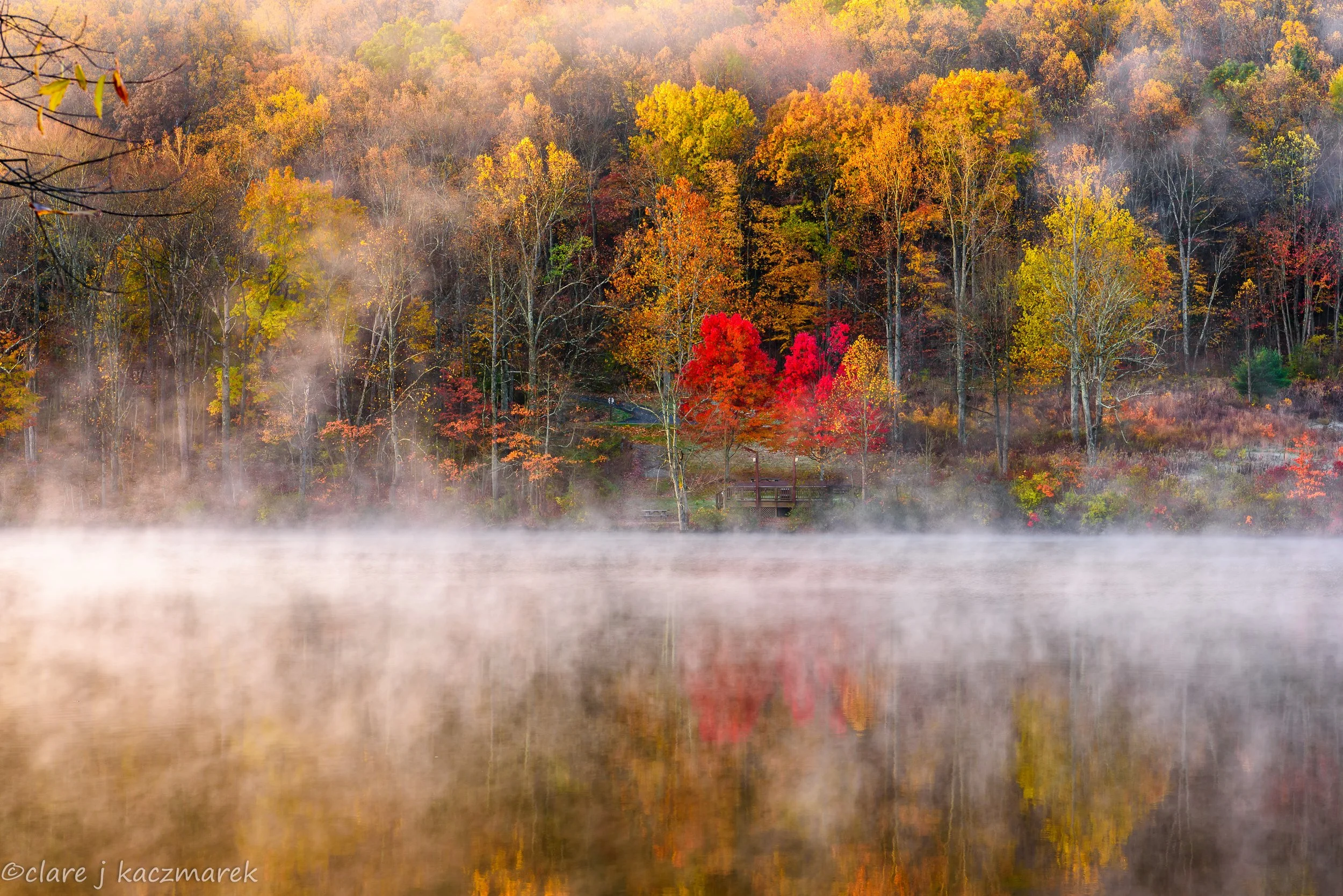 "An Autumn Reflection" by Clare Kaczmarek