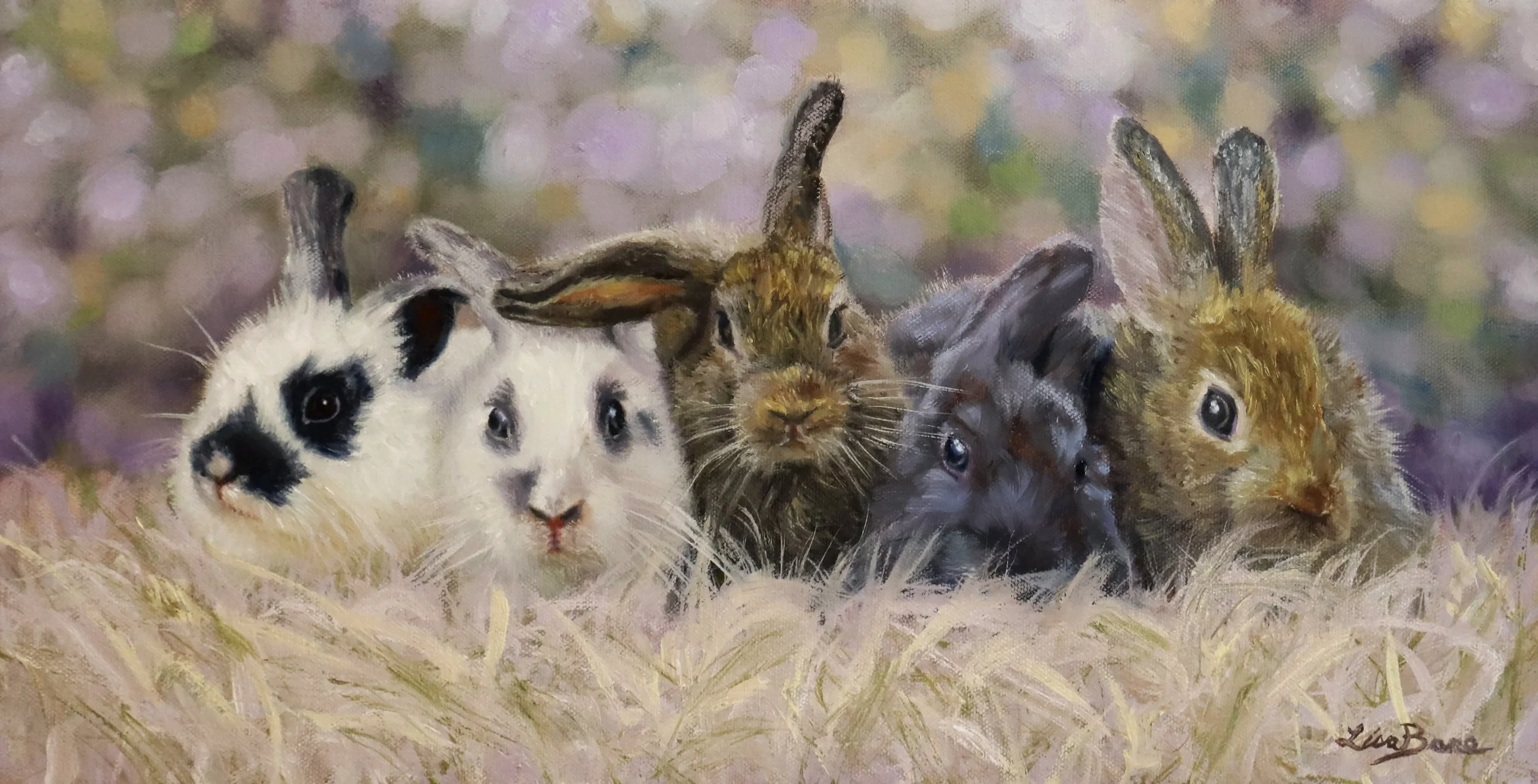 "Bundle of Bunnies" by Lisa Bane