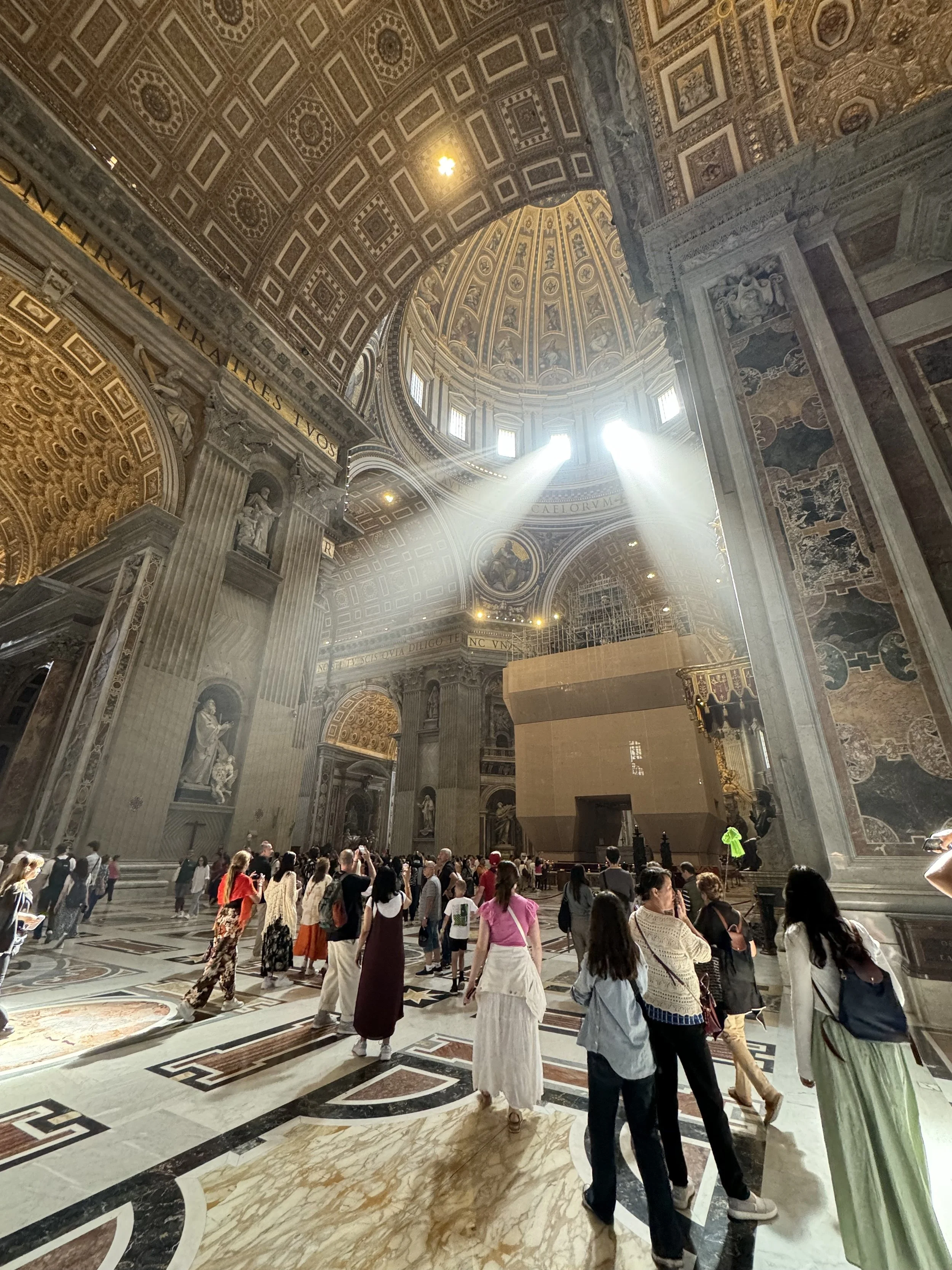 "Interior, St. Peter's Basilica, Vatican" by Amber McAlister