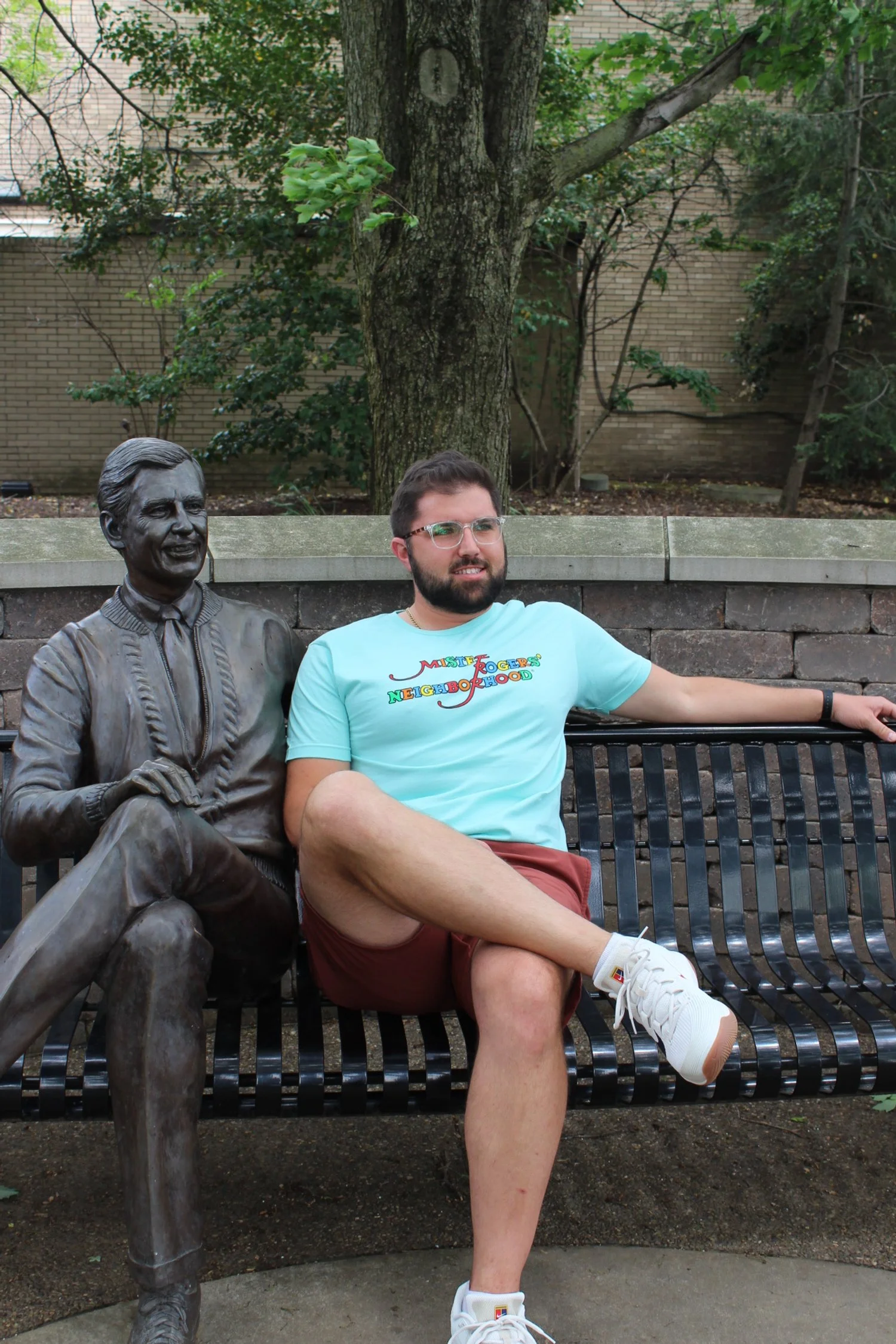 Crew Neck Logo Shirt Front.JPG