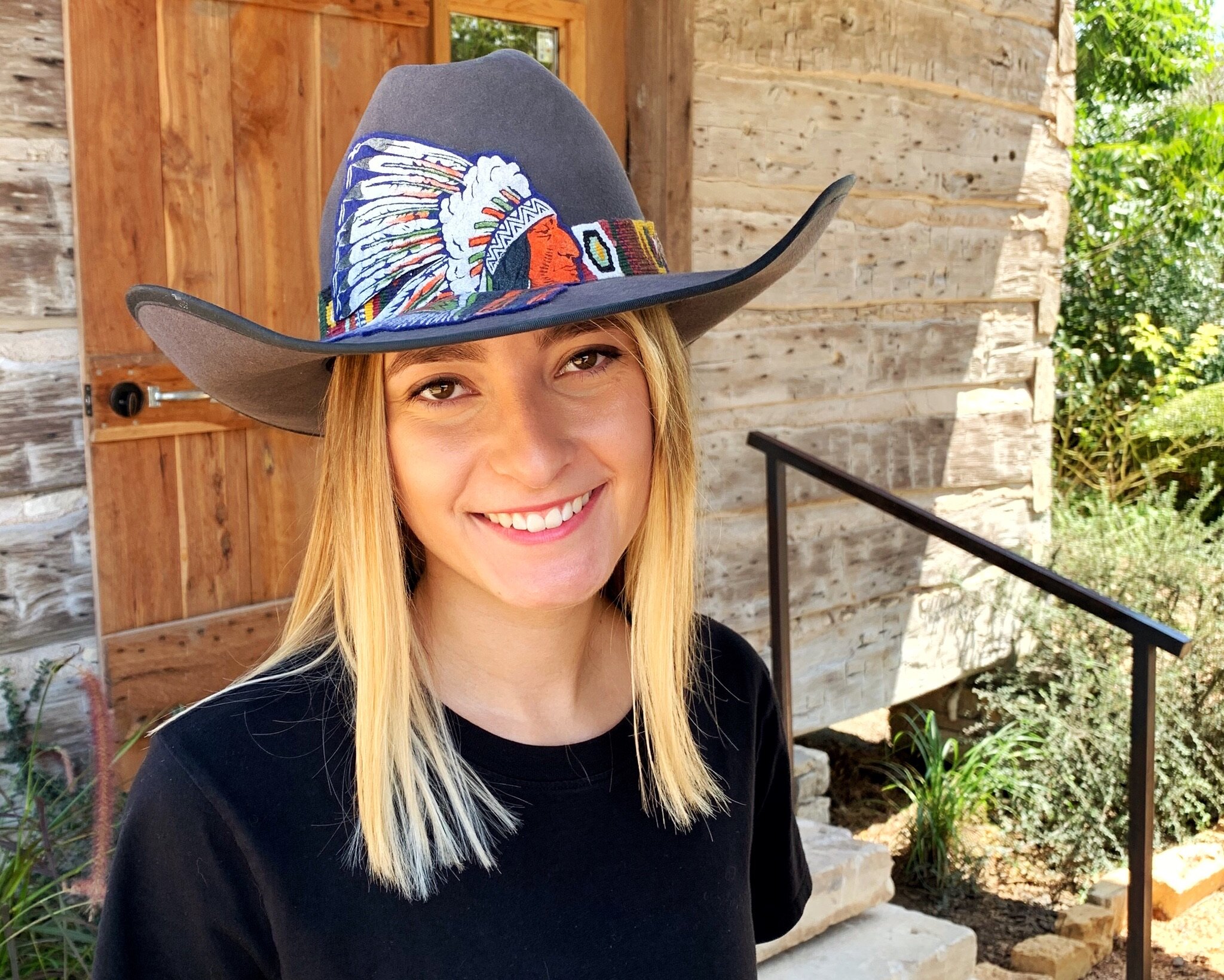 Charcoal Grey Felt Cowboy Hat 