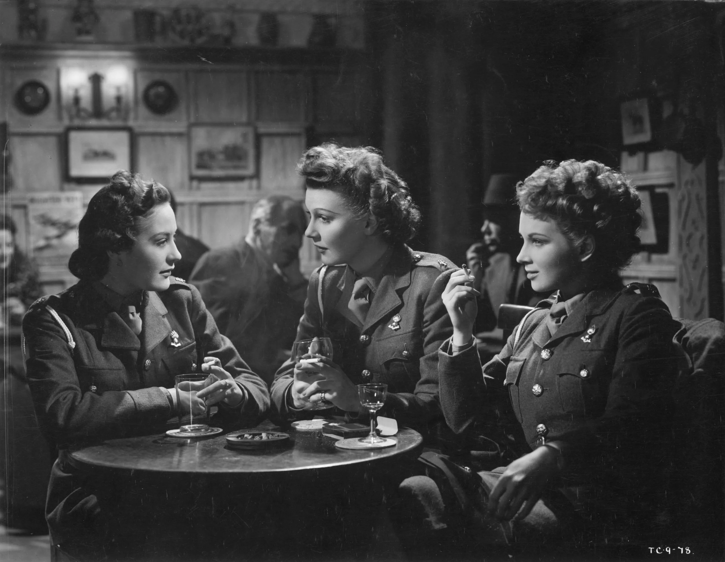 The Gentle Sex ( 1943) about seven girls who go off to "do their bit" for King and country