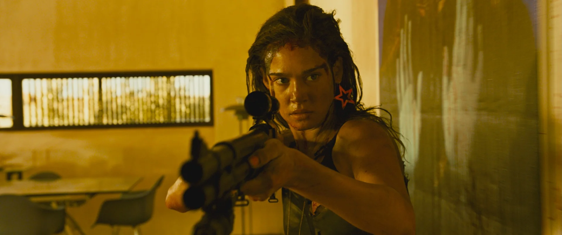 Matilda Lutz in Revenge. CREDIT: VERTIGO RELEASING 