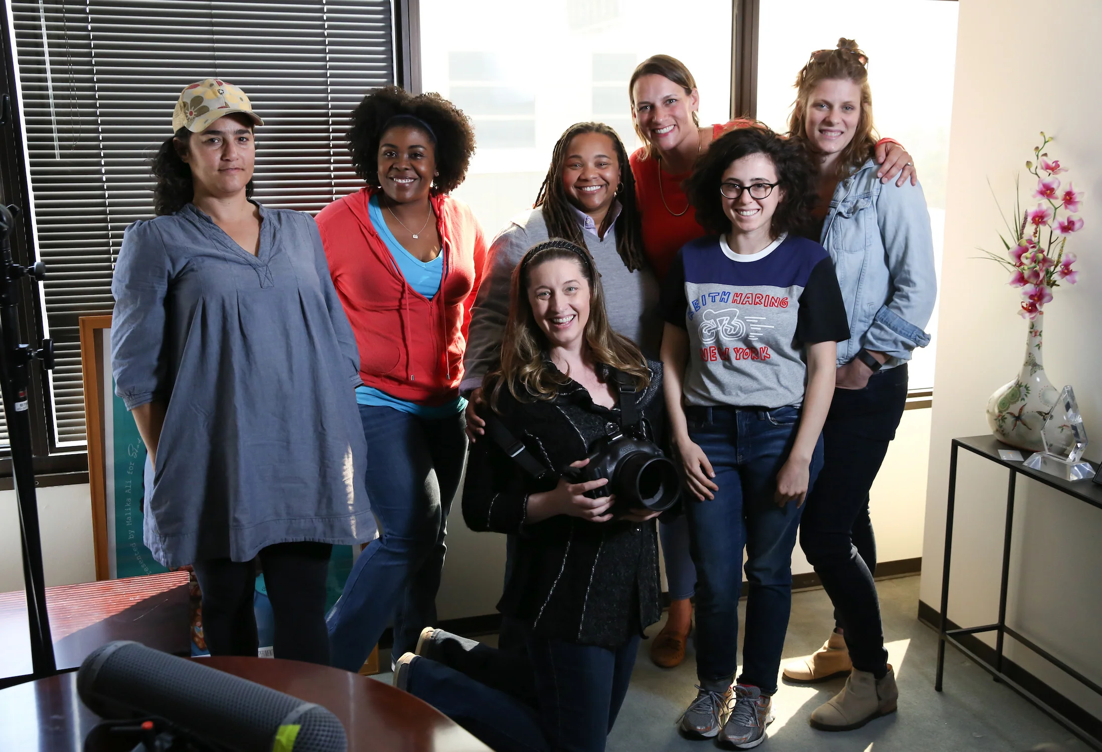 The Half the Picture all-female team
