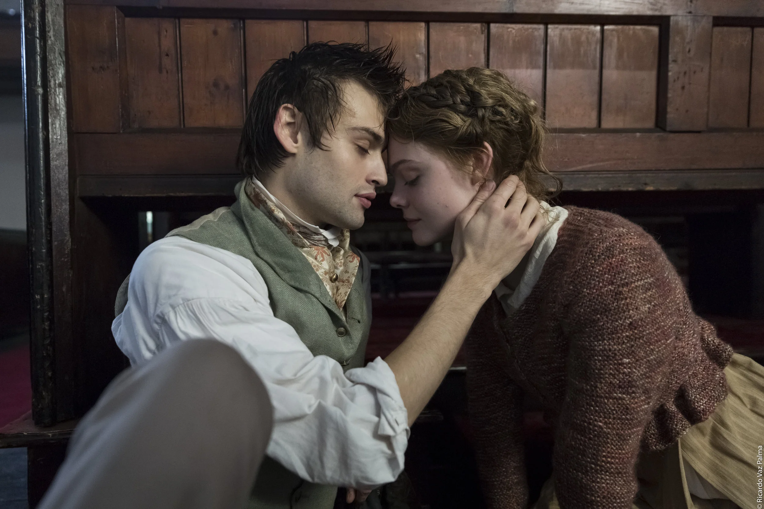 Douglas Booth co-stars as Percy Bysshe Shelley. CREDIT: Curzon/Artificial Eye 