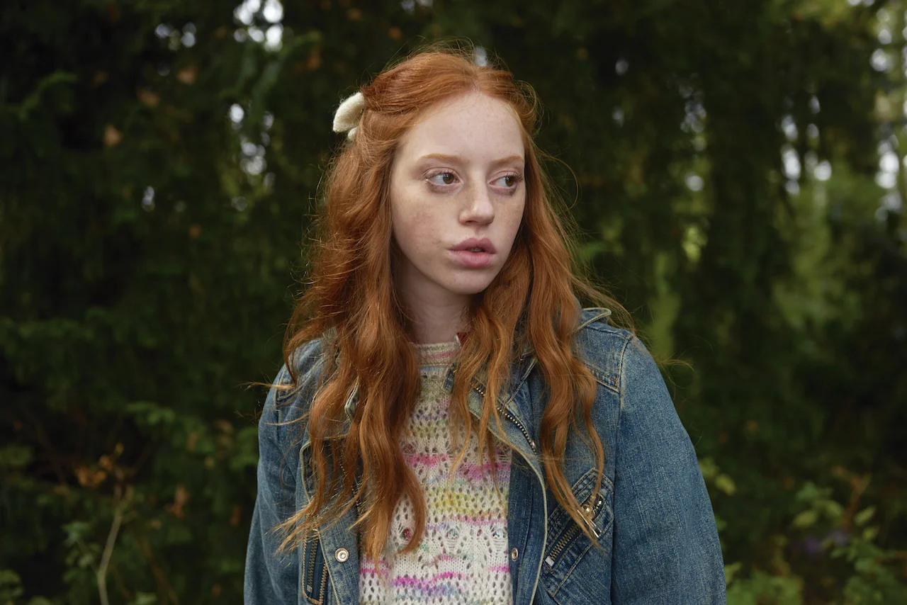 Lily Newmark as Iona in Pin Cushion . CREDIT Pin Point Film Distribution