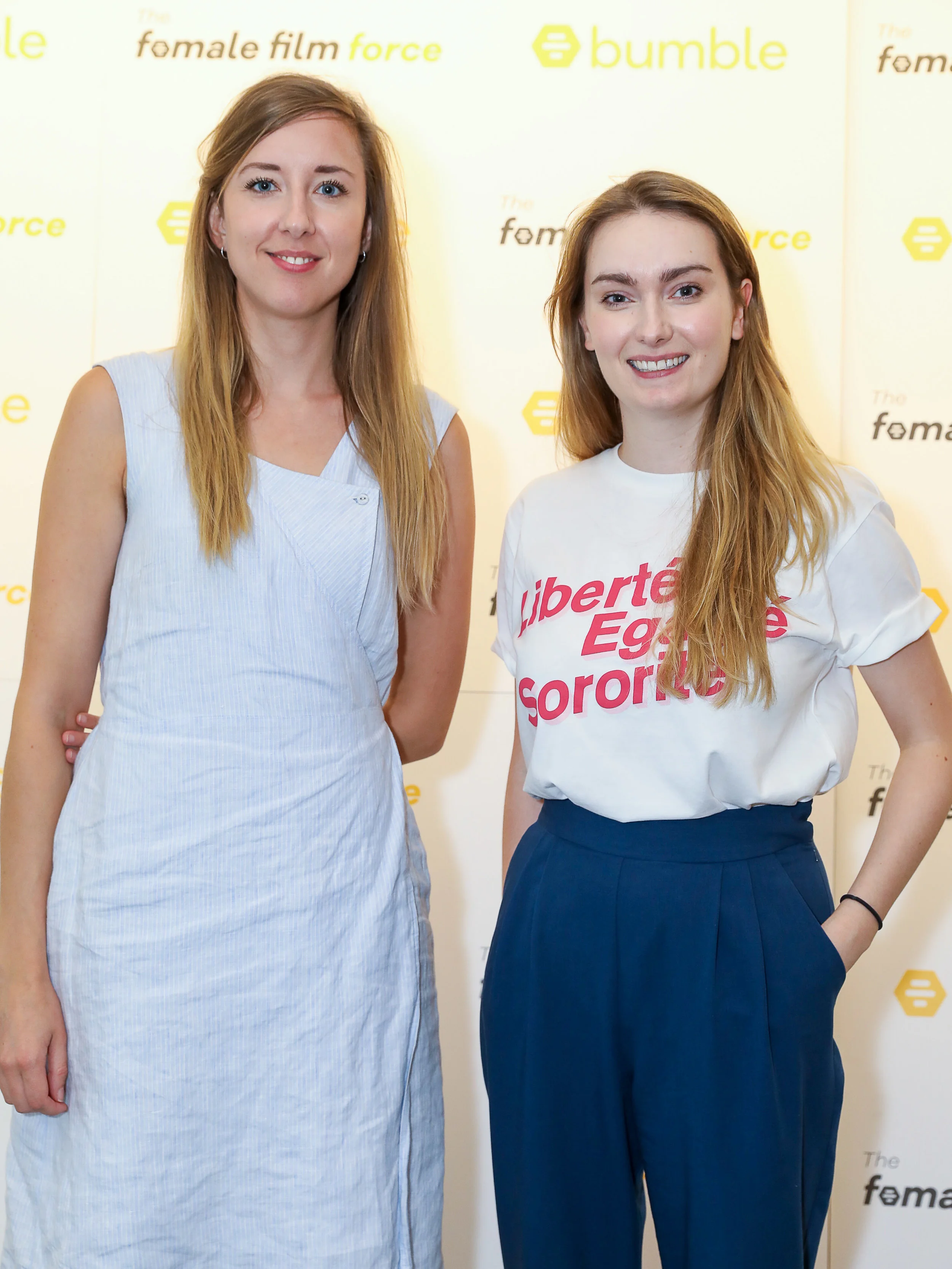 Tilly Coulson and Emma Moffat CREDIT Dave Benett/Getty Images