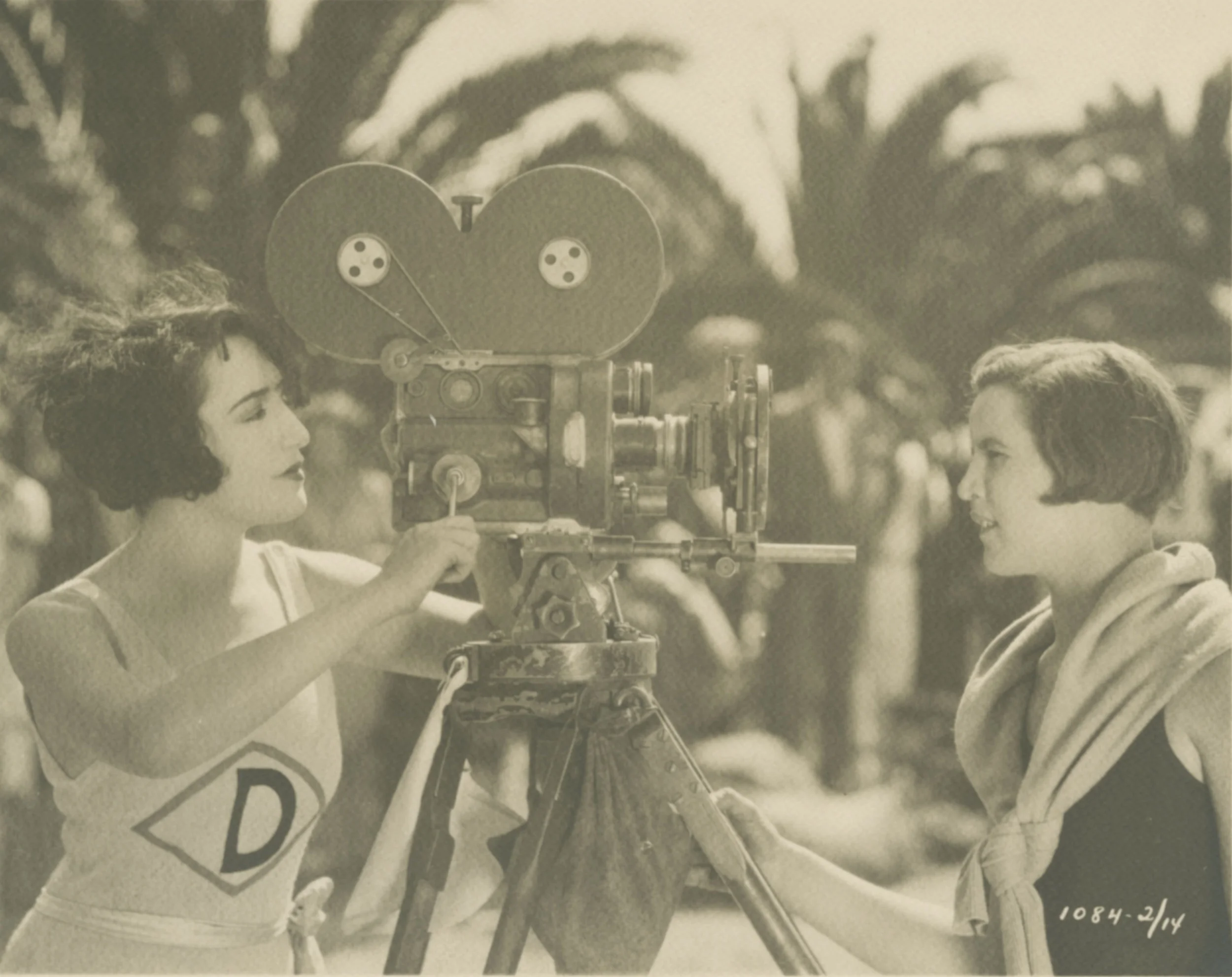 Bebe Daniels as Alice Smith and Gertrude Ederle in Swim, Girl, Swim,1927 Source BFI National Archive.