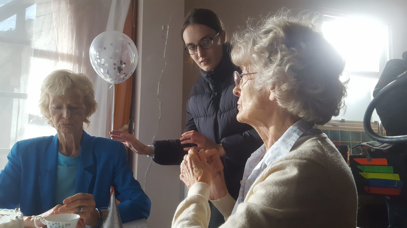 Behind the scenes of ‘The Leaving Party’ CREDIT: Bumble/Female Film Force