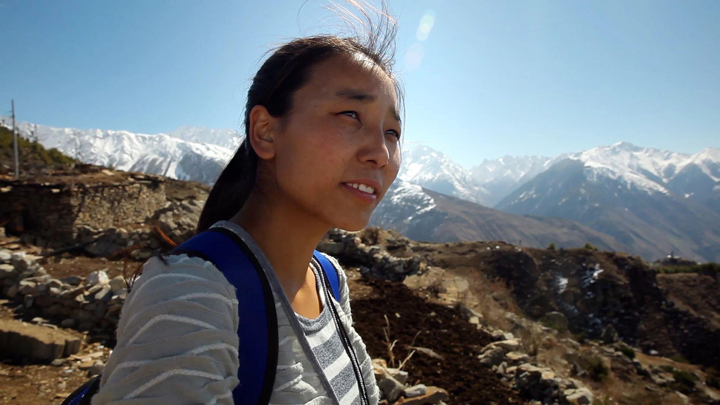 Tsering Deki Lama, one of the stars of ‘Children of the Snowland.’ CREDIT: Dartmouth Films