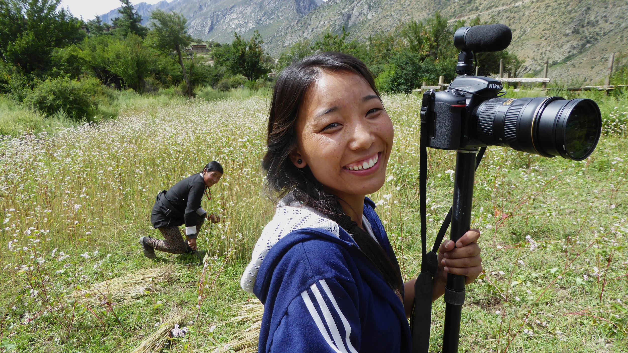 Future filmmaker or future human rights lawyer? CREDIT: Dartmouth Films