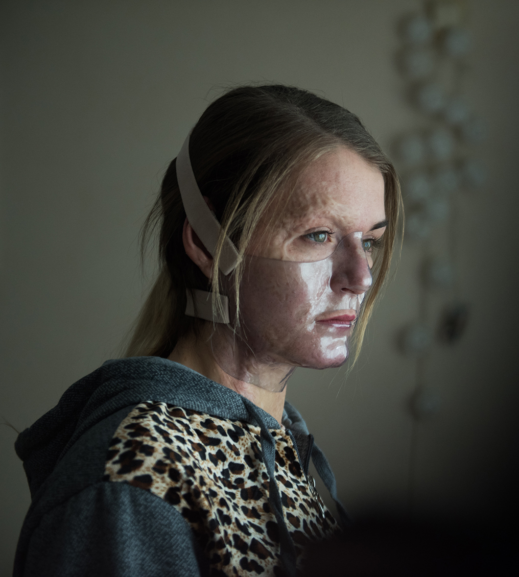 Vicky Knight as Jade in Dirty God. CREDIT Modern Films