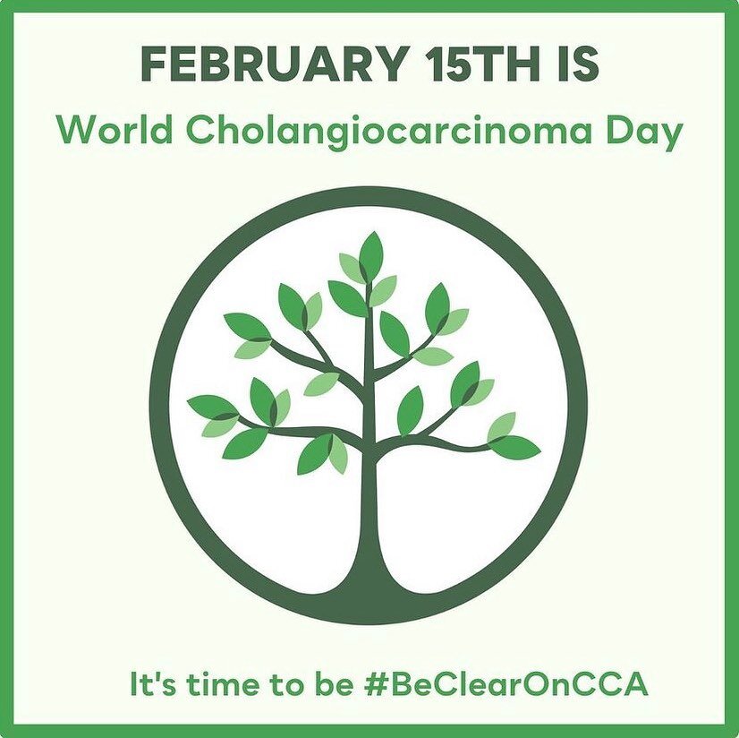 It&rsquo;s World Cholangiocarcinoma Day (Bile Buct Cancer) I knew nothing about this extremely rare type of cancer until my dad was diagnosed with it in January 2022. With possible symptoms similar to several other medical conditions it is often not 