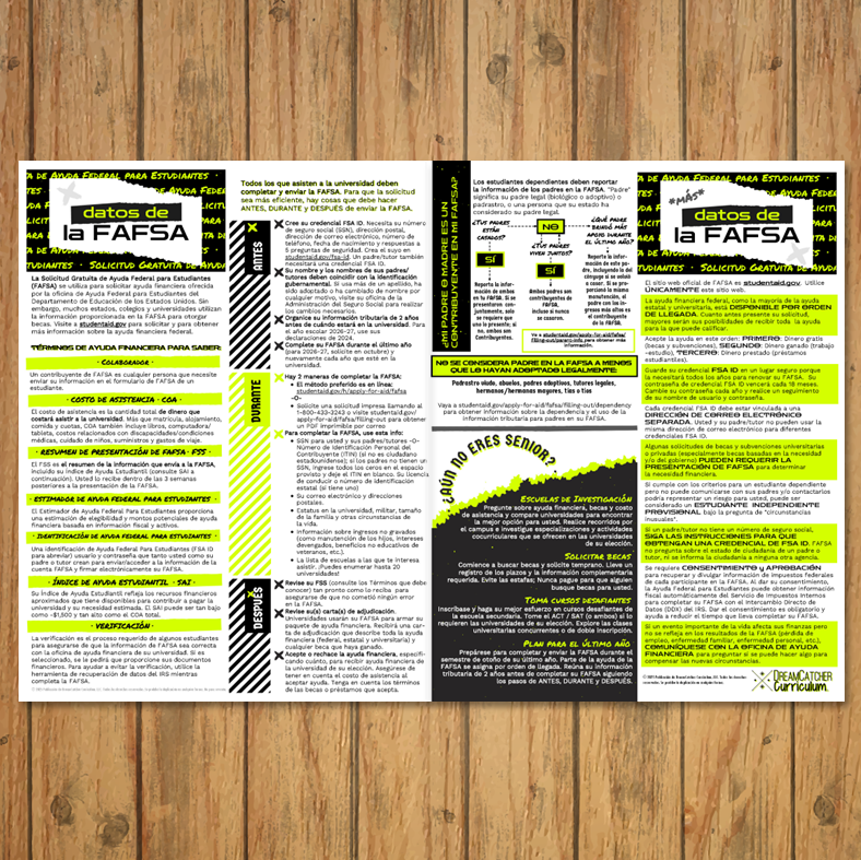 2026-2027 Paying for College en Espanol Page 2-3.png