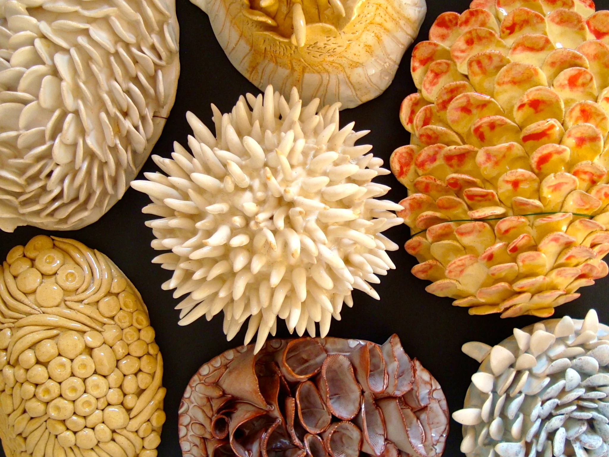Stoneware and porcelain from 8" to 14"