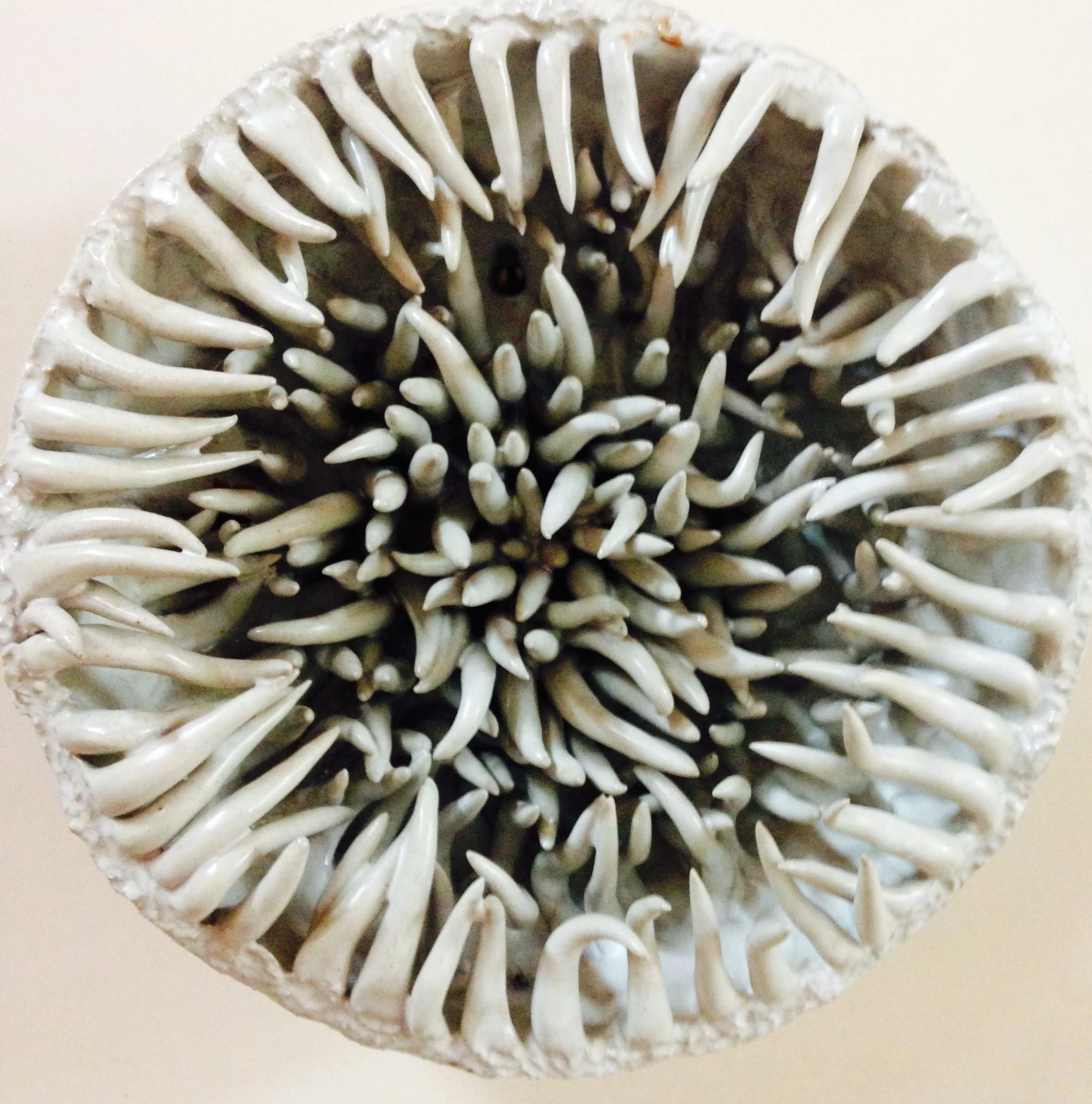 Glazed porcelain 14" diameter
