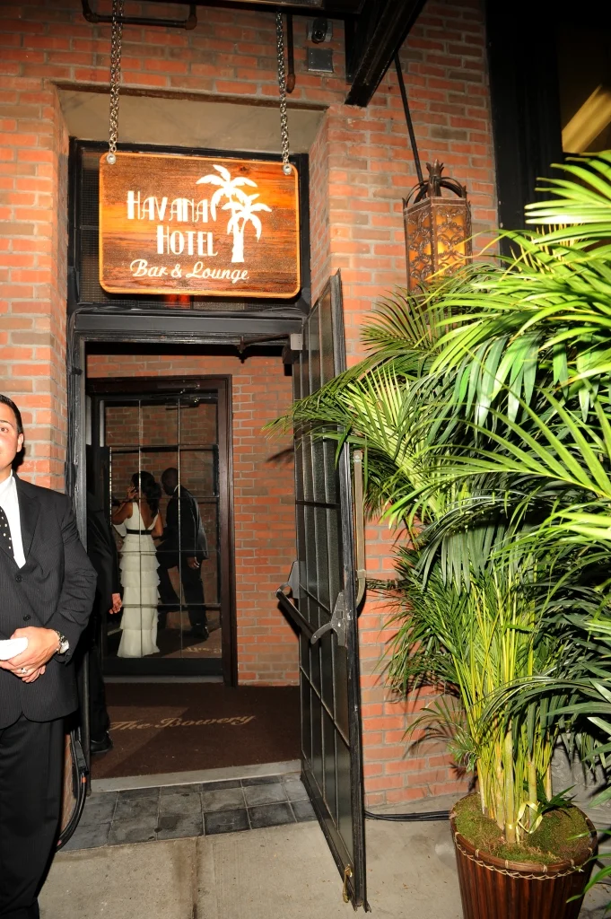 4. Havana Hotel Entrance, marc anthonmy 40th birthday, bowery hotel.jpg