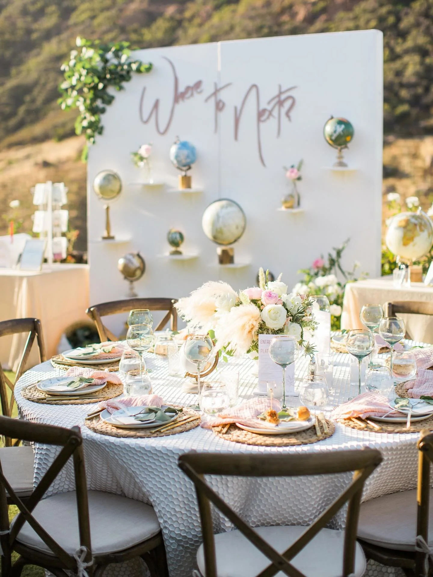 A passport to the party - Because every great story starts with a single step... or flight 🧳✨
&bull;
&bull;
&bull;
&bull;
&bull;
&bull;
#Escortwallinspo #Weddingdecorinspo #Tablescapeideas # Eventdetails #Ladylibertyevents #Destinationeventplanner #