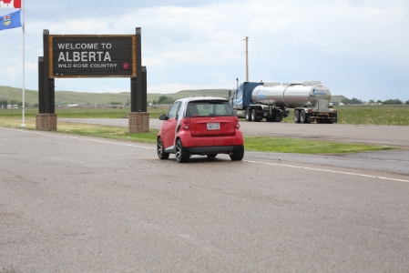 twored ready to cross into alberta, completing the ten canadian provinces