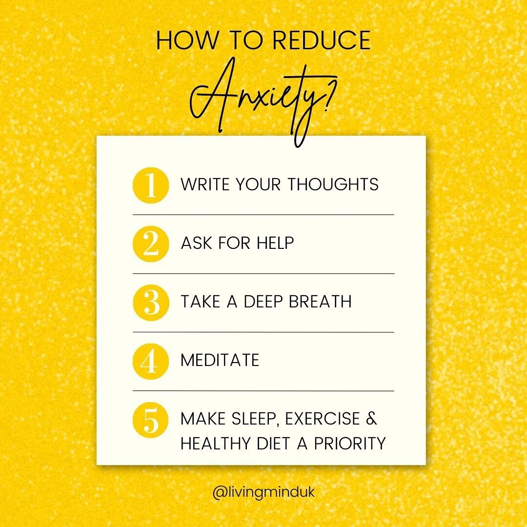 #mentalhealthawarenessweek #anxietymanagementstrategies #livingminduk