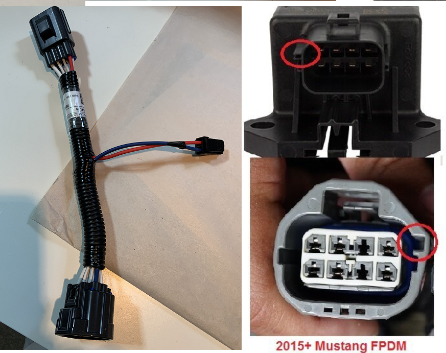 15+ Mustang VooDoo Booster Plug and Play Harness Only