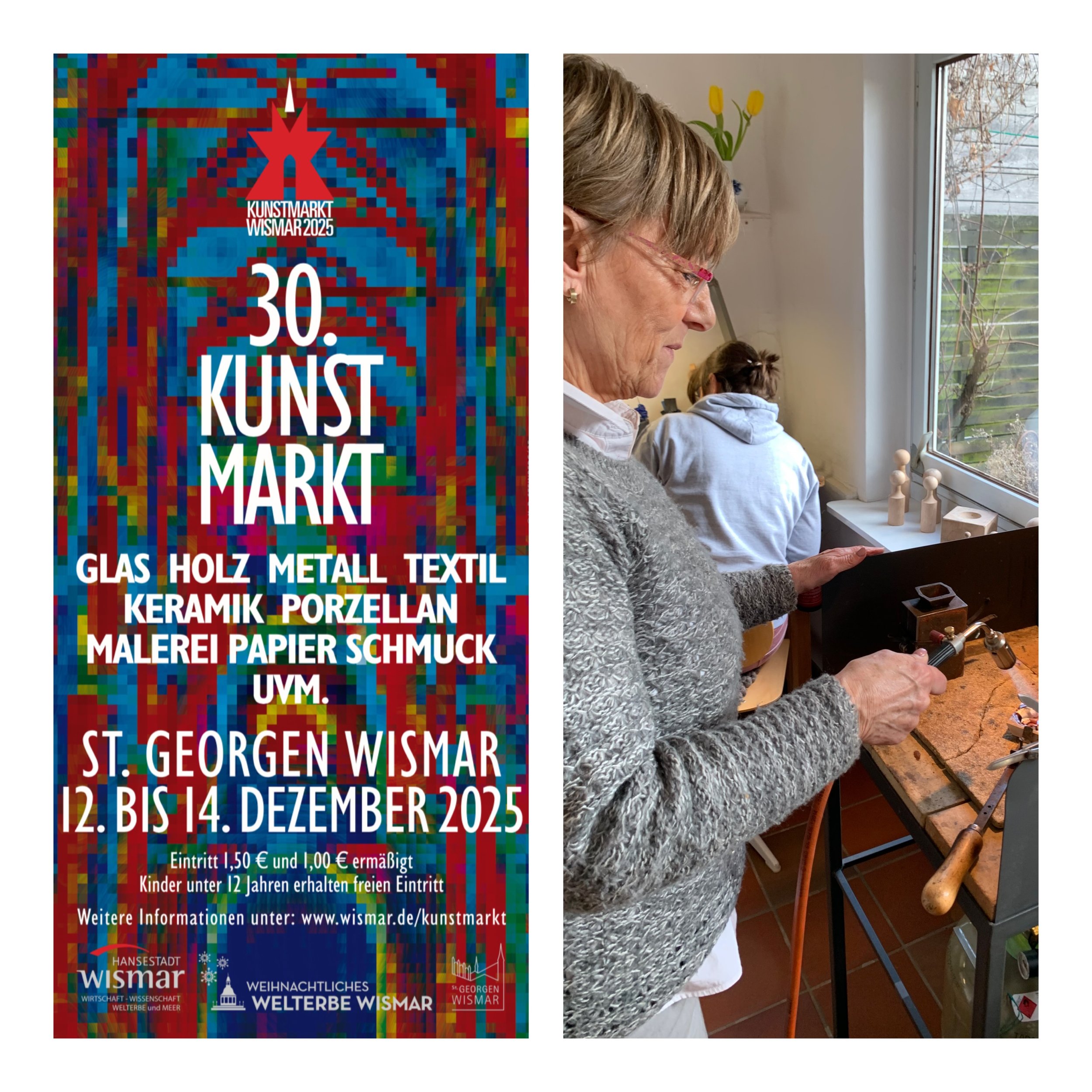 30. Kunstmarkt in St. Georgen, Wismar
