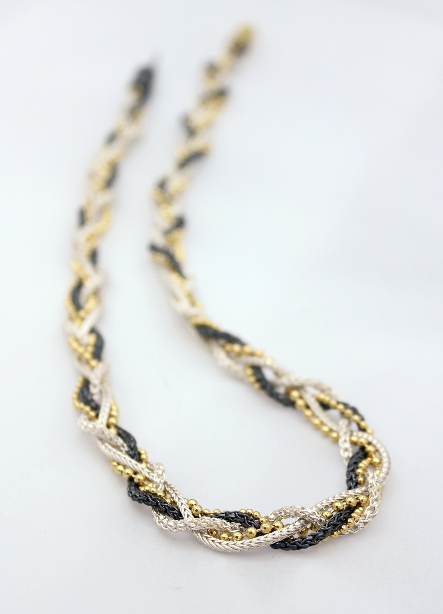 Collier "VerwobenVerflochtenVerknotet"