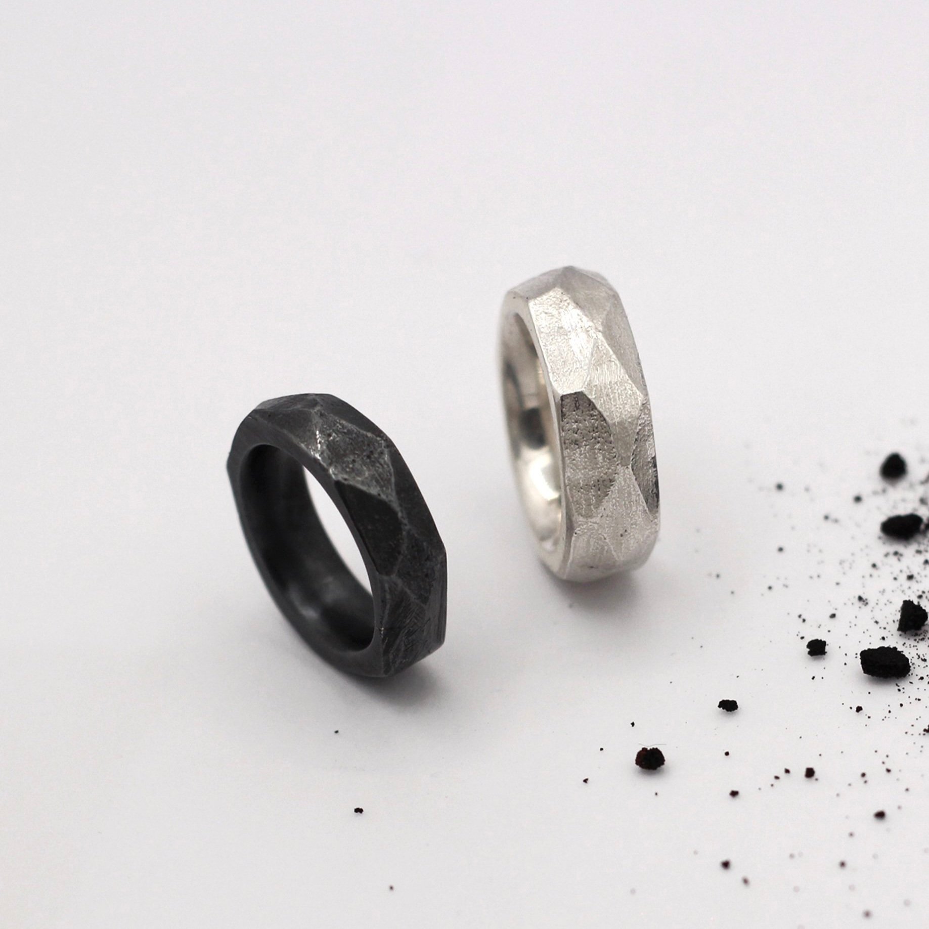Ring “Derbe”, 925/°°° Silber