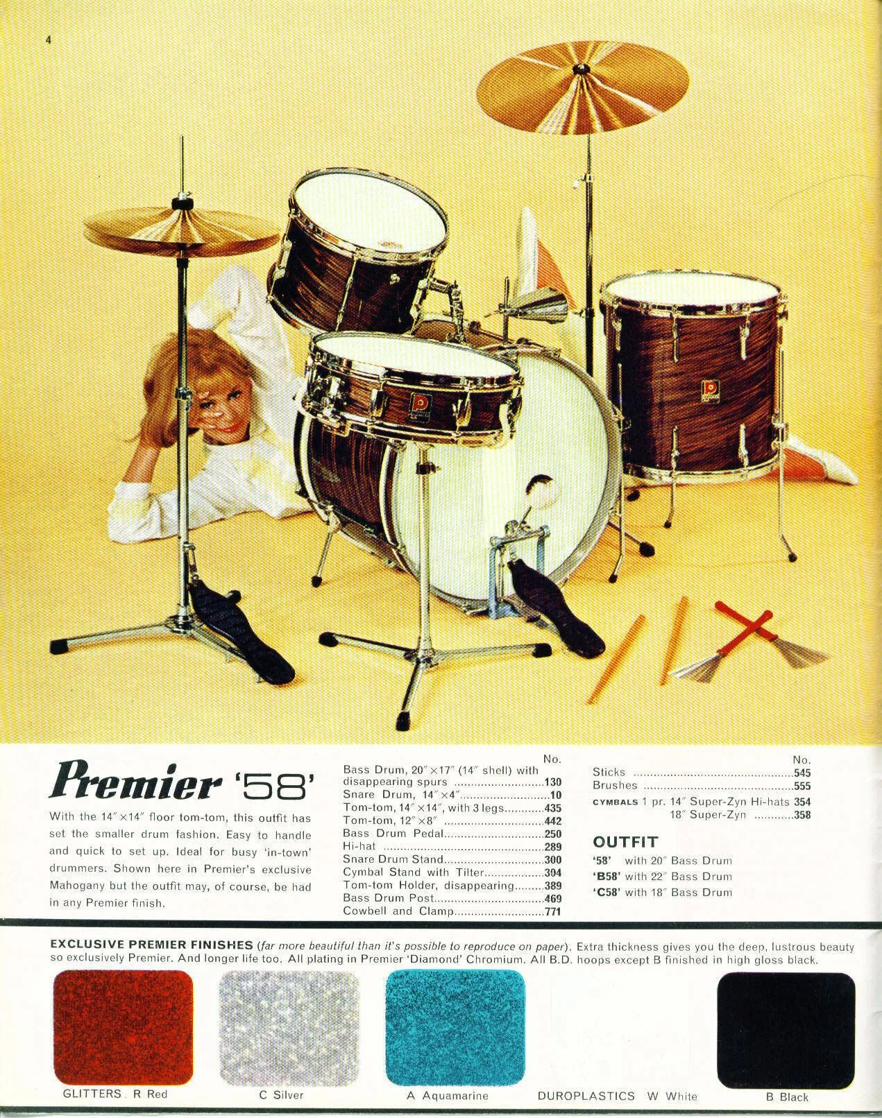 The Graphic Design of Drumming Catalogues from the 1920s to the 1980s