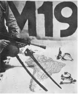 M19 guerillas in Colombia backed by Castro