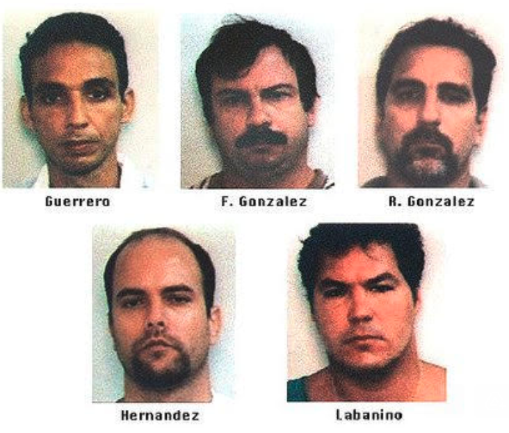 Gerardo Hernandez, headed the WASP spy network, &amp; was one of five who refused to cooperate with USA