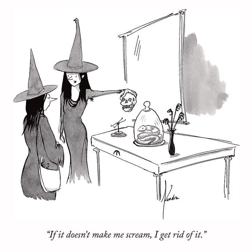 My mantra as I take down Halloween this week. Perfectly put @newyorkermag