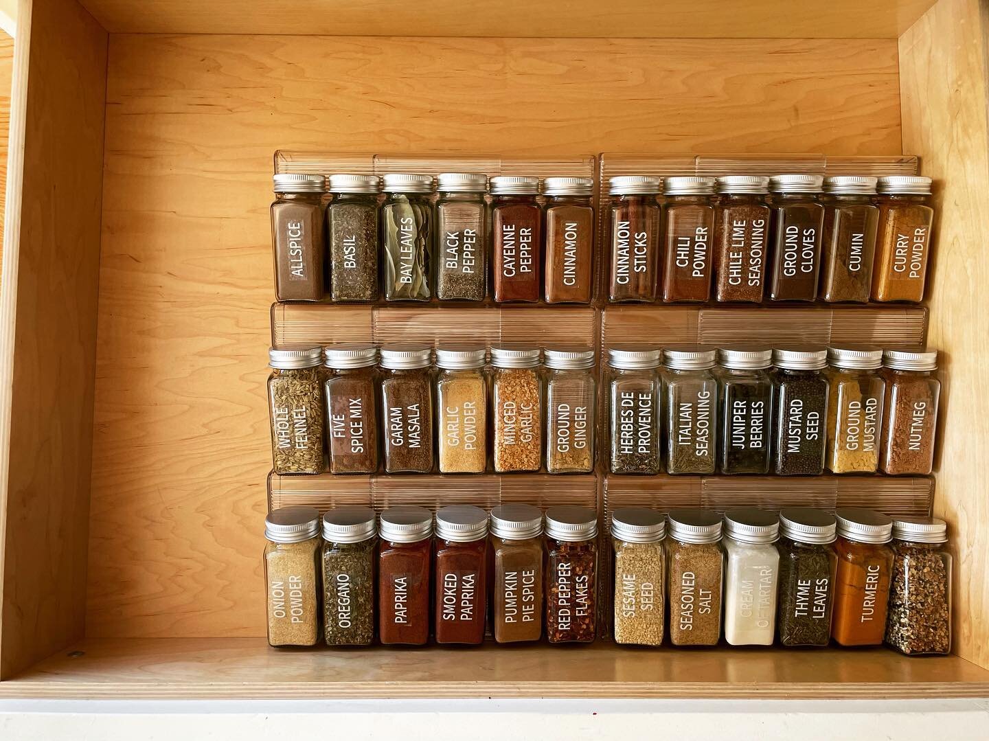 And if you&rsquo;re wondering where the spices in the previous post went, we emptied the dreaded junk drawer to give them a space of the their own&hellip; with some to spare!