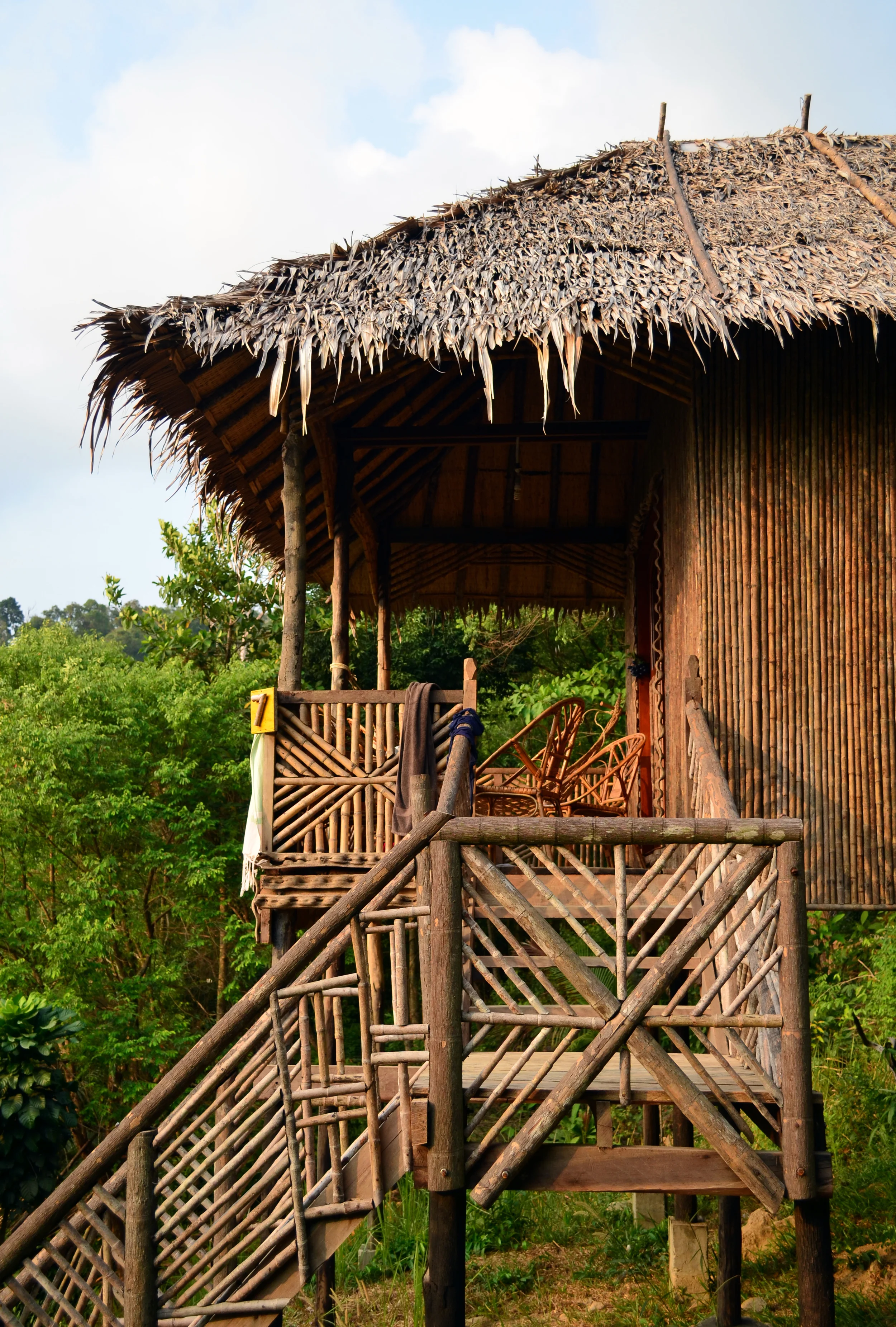 home on the island