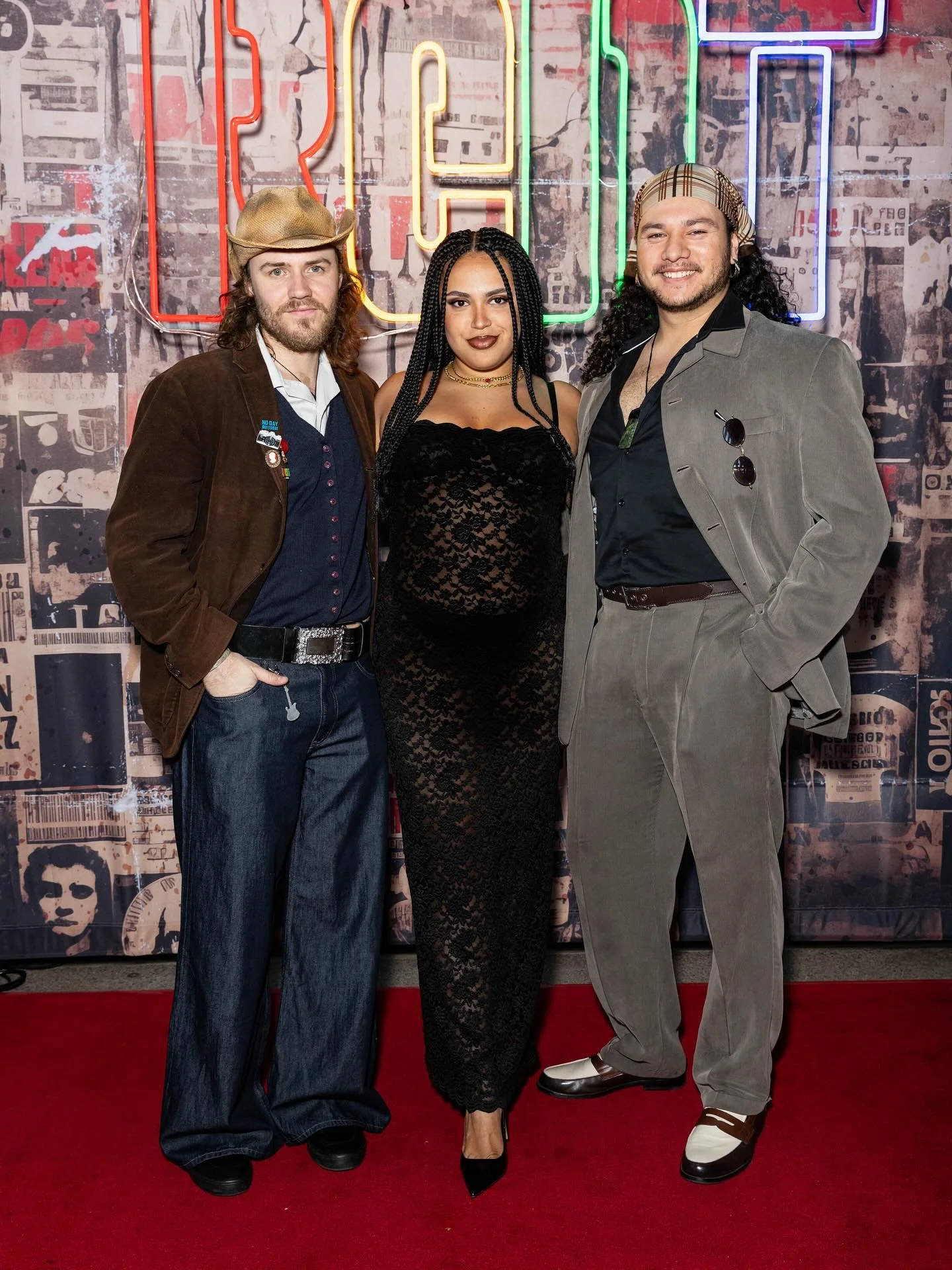 artists representing in style on the red carpet for RENT the Musical Opening Night at the majestic Joan Sutherland Theatre @sydneyoperahouse 
You are all shining stars, and we couldn&rsquo;t be prouder! This show has a special place in our hearts &am